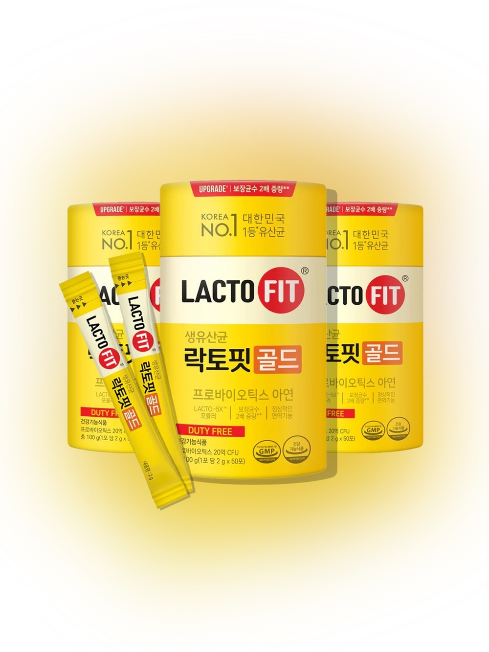 LACTO-FIT Probiotics Gold 30 Sticks Triple Set (90-Day Supply)